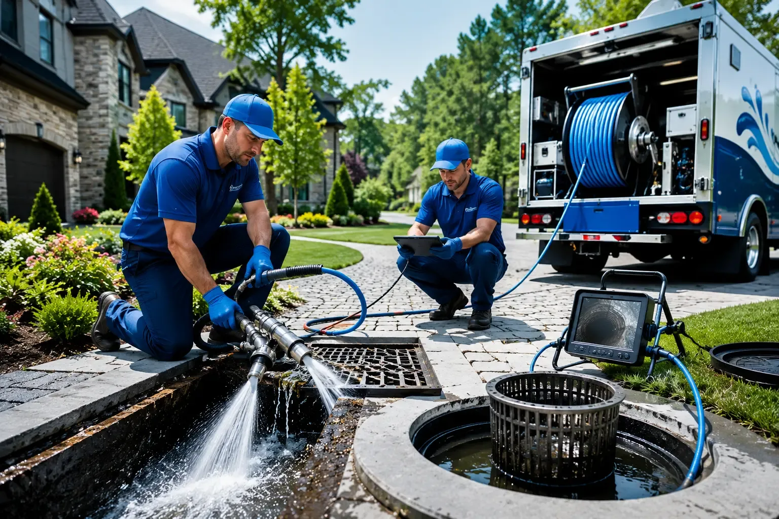 Local outdoor drain cleaning professionals in Island, KY